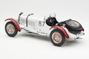Mercedes SSKL R. Caracciola / W. Sebastian Mille Miglia Winner 1931 CMC 1:18 M-055 Metal — zdjęcie 5 z 6