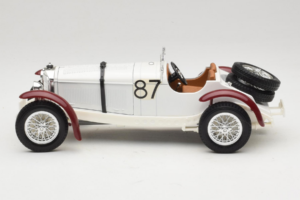 Mercedes SSKL #87 R. Caracciola Mille Miglia 1931 Bburago 1:18 3202 Metal — zdjęcie 3 z 6