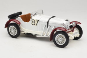 Mercedes SSKL #87 R. Caracciola Mille Miglia 1931 Bburago 1:18 3202 Metal — zdjęcie 4 z 6