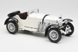 Mercedes SSKL Biały Bburago 1:18 3002 Metal — zdjęcie 6 z 8
