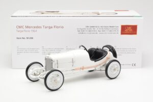 Mercedes Targa Florio Biały CMC 1:18 M-206 Metal — zdjęcie 6 z 6