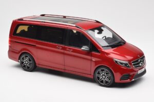 Mercedes V-Class W447 Designo Hyacinth Czerwony Metalik Norev 1:18 B66004166 Metal — zdjęcie 5 z 7