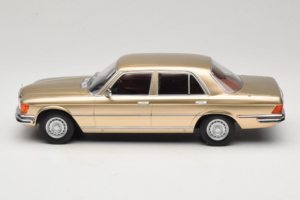 Mercedes W116 Metallic Beige MCG 1:18 MCG18550 Metal — zdjęcie 3 z 6