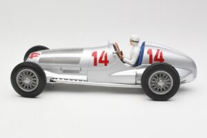 Mercedes W125 #14 Daimler-Benz AG M. von Brauchitsch 2nd Place German GP 1937 Minichamps 1:18 155373114 Metal — zdjęcie 3 z 6