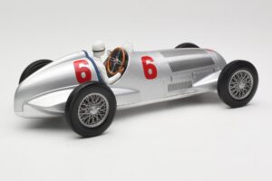 Mercedes W125 #6 Daimler-Benz AG R. Caracciola 2nd Place Eifel Race Nurburgring 1937 Minichamps 1:18 155373106 Metal — zdjęcie 2 z 6