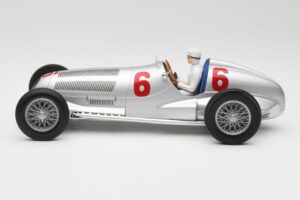 Mercedes W125 #6 Daimler-Benz AG R. Caracciola 2nd Place Eifel Race Nurburgring 1937 Minichamps 1:18 155373106 Metal — zdjęcie 3 z 6