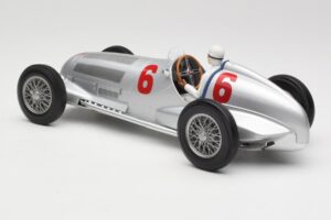 Mercedes W125 #6 Daimler-Benz AG R. Caracciola 2nd Place Eifel Race Nurburgring 1937 Minichamps 1:18 155373106 Metal — zdjęcie 5 z 6