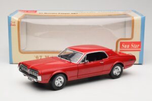 Mercury Cougar XR-7 Czerwony Sun Star 1:18 1541 Metal — zdjęcie 8 z 8