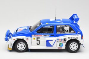 MG Metro 6R4 #5 T. Pond / R. Arthur Rally Monte Carlo 1986 Sun Star 1:18 5537 Metal — zdjęcie 4 z 8