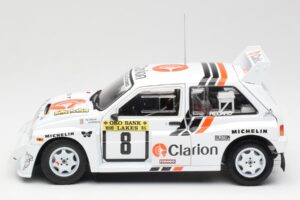 MG Metro 6R4 #8 P. Eklund / D. Whittock Rally Finland 1986 Sun Star 1:18 5536 Metal — zdjęcie 4 z 8