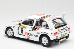 MG Metro 6R4 #8 P. Eklund / D. Whittock Rally Finland 1986 Sun Star 1:18 5536 Metal — zdjęcie 7 z 8