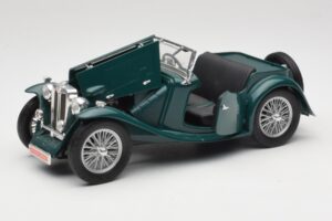 MG TC Midget Shires Green Road Legends 1:18 92468 Metal — zdjęcie 2 z 8