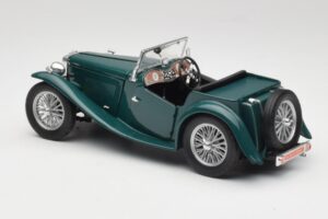 MG TC Midget Shires Green Road Legends 1:18 92468 Metal — zdjęcie 6 z 8