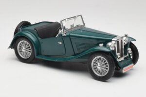 MG TC Midget Shires Green Road Legends 1:18 92468 Metal — zdjęcie 7 z 8