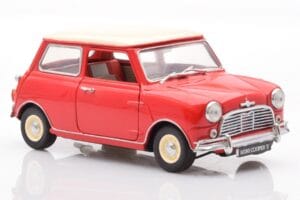Mini Cooper 1275 S Czerwony Kyosho 1:18 8840 Metal — zdjęcie 6 z 8