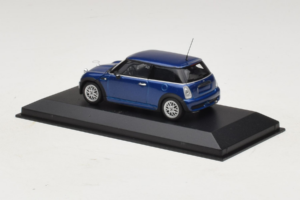 Mini Cooper One R50 Aero Niebieski Minichamps 1:43 431138270 Metal — zdjęcie 3 z 4