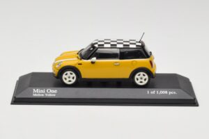 MINI One R50 Żółty Minichamps 1:43 431138104 Metal