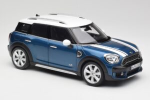 Mini Countryman F60 Island Niebieski & Biały Kyosho 1:18 80432447940 Metal — zdjęcie 6 z 8