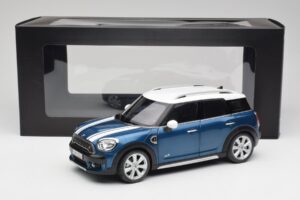 Mini Countryman F60 Island Niebieski & Biały Kyosho 1:18 80432447940 Metal — zdjęcie 8 z 8