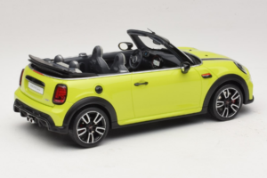 Mini JCW Cabrio F57 Zesty Yellow C5H Otto 1:18 OT1303 Żywica — zdjęcie 2 z 6