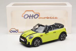 Mini JCW Cabrio F57 Zesty Yellow C5H Otto 1:18 OT1303 Żywica — zdjęcie 6 z 6