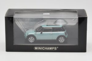 Mini One R50 Jasny Zielony Z Jasno Zielonym Dachem Minichamps 1:43 MINI003 Metal — zdjęcie 4 z 4