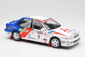 Mitsubishi Galant VR-4 #9 K. Eriksson / S. Parmander RAC Rally 1990 IXO 1:18 18RMC192A Metal — zdjęcie 4 z 6