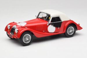 Morgan 4/4 Plus Competition Hardtop Czerwony Kyosho 1:18 08114R Metal