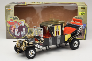 Munsters Koach Czarny ERTL 1:18 33036 Metal — zdjęcie 6 z 6