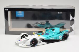 NIO 004 Team NIO #16 O. Turvey Formula E Season 5 2019 Minichamps 1:18 114180016 Metal — zdjęcie 6 z 6