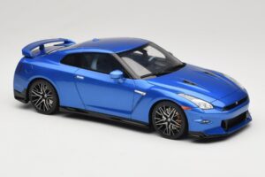 Nissan GT-R R35 Skyline Edition Bayside Blue GT Spirit 1:18 GT521 Żywica — zdjęcie 4 z 6