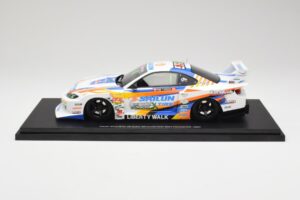 Nissan Silvia S15 LB-Super Silhouette #555 Formula Drift Japan 2023 TopSpeed 1:18 TS0586 Żywica