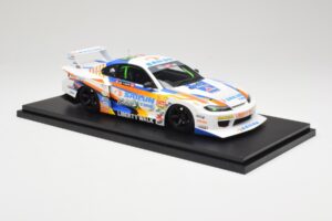 Nissan Silvia S15 LB-Super Silhouette #555 Formula Drift Japan 2023 TopSpeed 1:18 TS0586 Żywica — zdjęcie 4 z 6