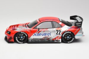Nissan Skyline GT-R #22 M. Krumm / S. Motoyama Xanavi Nismo JGTC 2002 AUTOart 1:18 80277 Metal — zdjęcie 3 z 6