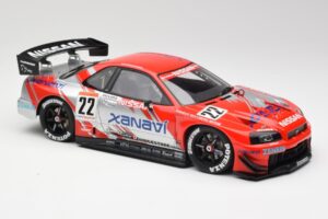 Nissan Skyline GT-R #22 M. Krumm / S. Motoyama Xanavi Nismo JGTC 2002 AUTOart 1:18 80277 Metal — zdjęcie 4 z 6
