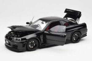 Nissan Skyline GT-R R34 NISMO Z-Tune Czarny AUTOart 1:18 77355 Metal — zdjęcie 2 z 8