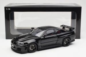 Nissan Skyline GT-R R34 NISMO Z-Tune Czarny AUTOart 1:18 77355 Metal — zdjęcie 8 z 8