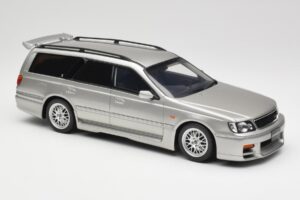 Nissan Stagea Autech WC34 260RS Sonic Silver Otto 1:18 OT471 Żywica — zdjęcie 4 z 6