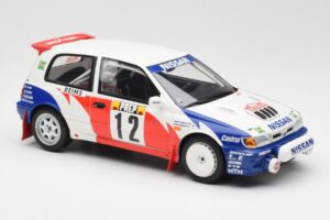 Nissan Sunny GTI-R T. Makinen / S. Harjanne Rally Monte Carlo 1992 Otto 1:18 OT461 Żywica — zdjęcie 4 z 6