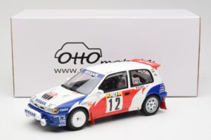 Nissan Sunny GTI-R T. Makinen / S. Harjanne Rally Monte Carlo 1992 Otto 1:18 OT461 Żywica — zdjęcie 6 z 6