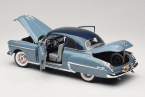 Oldsmobile 88 Niebieski Grease Auto World 1:18 AWSS103/06 Metal — zdjęcie 5 z 8