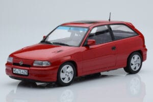 Opel Astra F GSi Czerwony Norev 1:18 183672 Metal