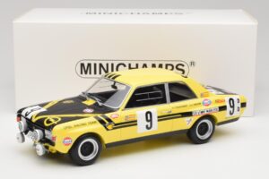 Opel Commodore A Steinmetz #9 J. Haxhe / P. Toussaint 24 Hours of Spa 1970 Minichamps 1:18 107704609 Metal — zdjęcie 6 z 6