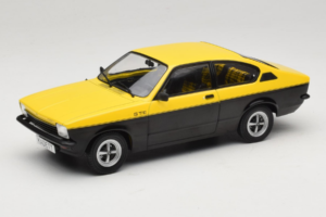 Opel Kadett C Coupe GT/E Żółty i Czarny MCG 1:18 MCG18598 Metal