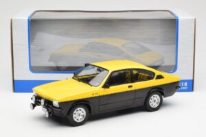 Opel Kadett C GT/E Czarny Żółty MCG 1:18 MCG18190 Metal — zdjęcie 6 z 6