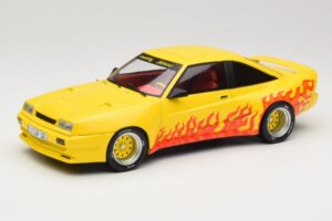 Opel Manta B Mattig Żółty z Płomieniem MCG 1:18 MCG18115 Metal