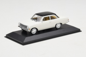 Opel Rekord A Biały Czarny Dach Minichamps 1:43 430041002 Metal — zdjęcie 2 z 4
