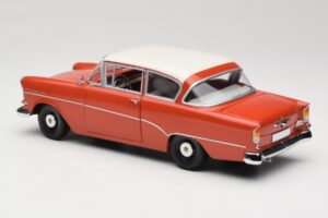Opel Rekord P1 Czerwony Minichamps 1:18 180043201 Metal — zdjęcie 7 z 8