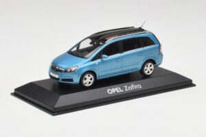 Opel Zafira A Star Niebieski Minichamps 1:43 B24910027Z Metal — zdjęcie 2 z 4