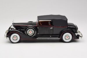 Packard Kabriolet Czarny Anson 1:18 30397 Metal — zdjęcie 4 z 8